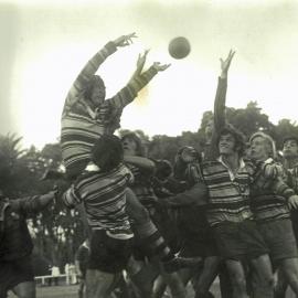Rugby Match, 1st XV vs St Joseph's College, 26 June 1971