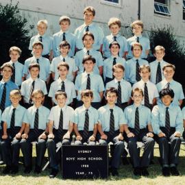 Class 7S 1988