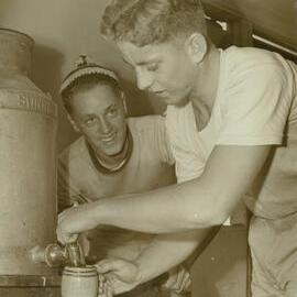 Rowing camp at Penrith 1953