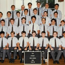 Class 9B 1990