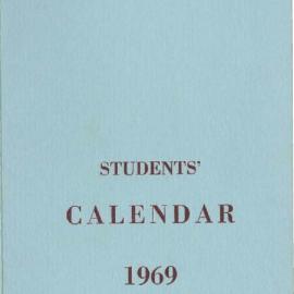 Students' Calendar 1969