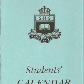 Students' Calendar 1981