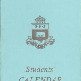 Students' Calendar 1982