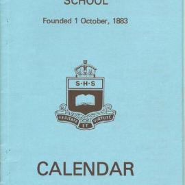 Students' Calendar 1988