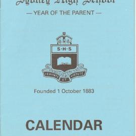 Students' Calendar 1990