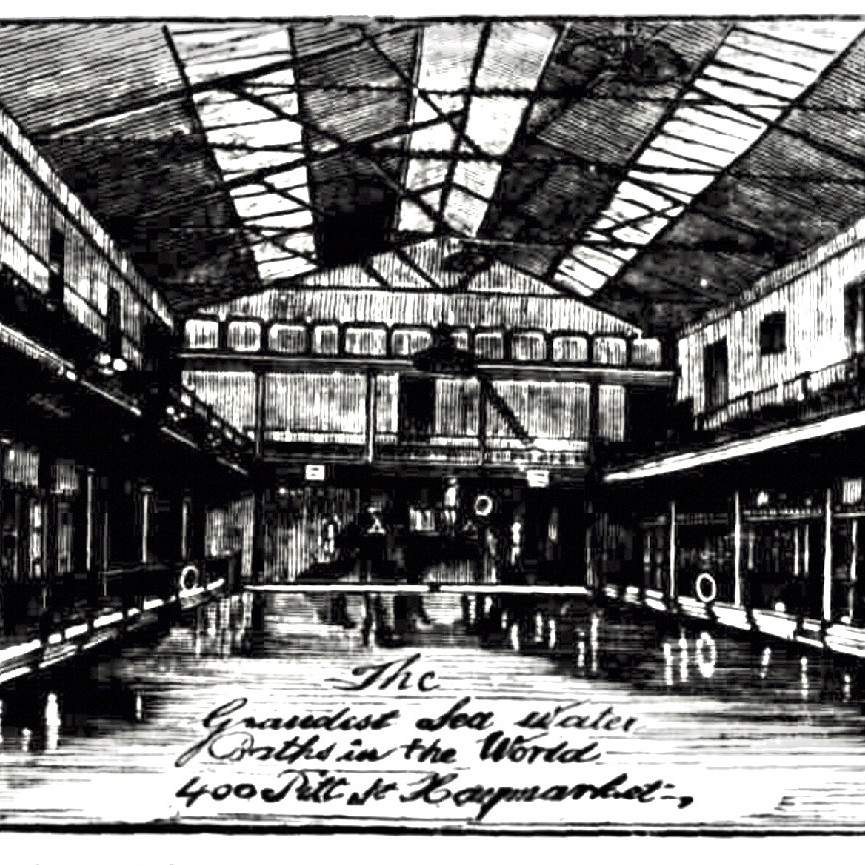 Swimming carnival, 11 December 1891