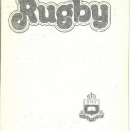 Football Magazine, 12 July 1980 (v SCEGS)