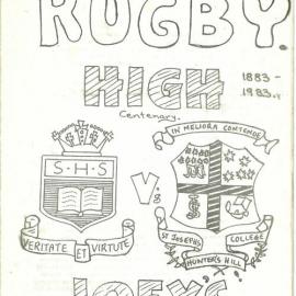 Football Magazine, 23 July 1983 (v SJC)