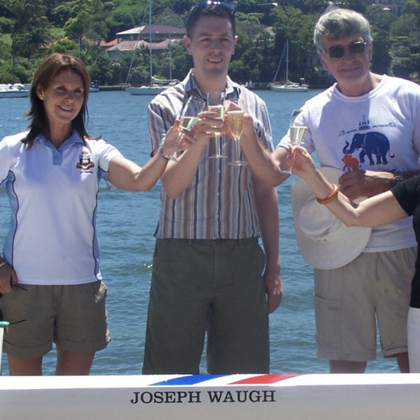 Boat naming ceremony, 11 December 2010