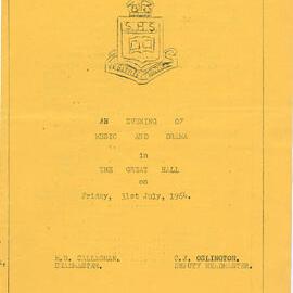 Evening of Music and Drama 1964