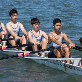 Rowing 3rd Year 9 Quad 2016