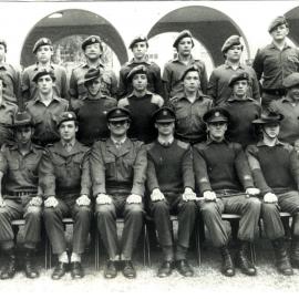 Cadets 1 Platoon and Headquarters 1986 