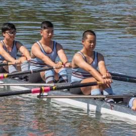 Rowing 1st year 8 quad 2023