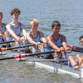 Rowing 1st year 9 quad 2023