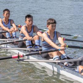Rowing 2nd year 8 quad 2023
