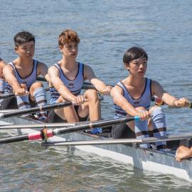 Rowing 2nd year 9 quad 2023