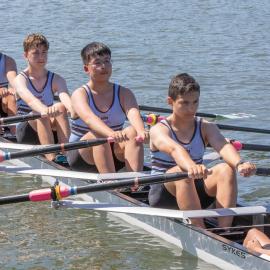 Rowing 3rd year 9 quad 2023