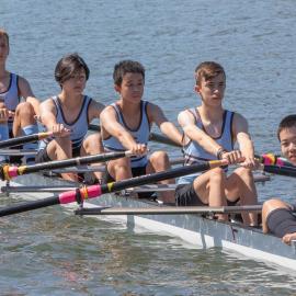 Rowing 4th year 9 quad 2023