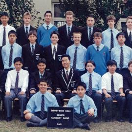 Senior Concert Band 2001