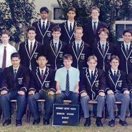 Senior Stage Band 2001