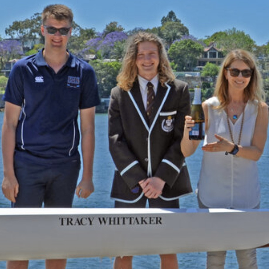 Boat naming ceremony, 3 November 2018