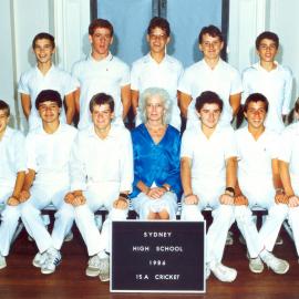 Cricket 15A XI 1986