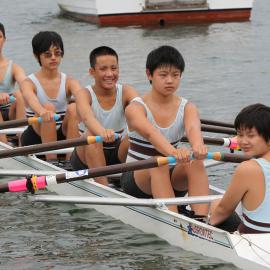 Rowing Year 9 6th Quad Scull 2011