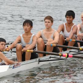 Rowing Year 8 1st Quad Scull 2011