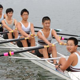 Rowing Year 9 2nd Quad Scull 2011