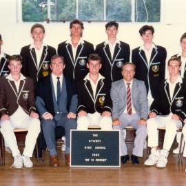 Cricket 1st XI 1990