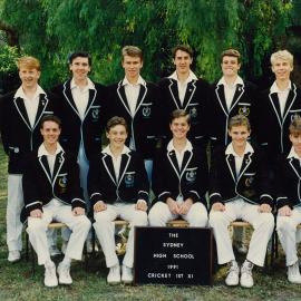Cricket 1st XI 1991