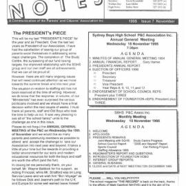 High Notes, Issue 7, November 1995