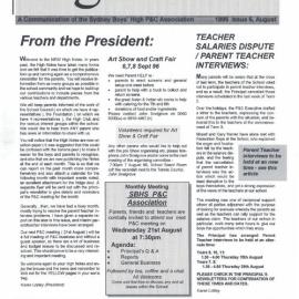 High Notes, Issue 6, August 1996