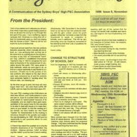 High Notes, Issue 9, November 1996