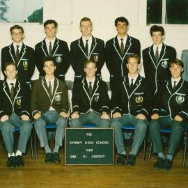 Cricket 2nd XI 1989