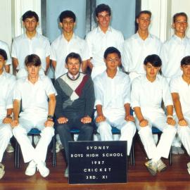 Cricket 3rd XI 1987