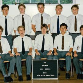 Basketball 4th grade 1990