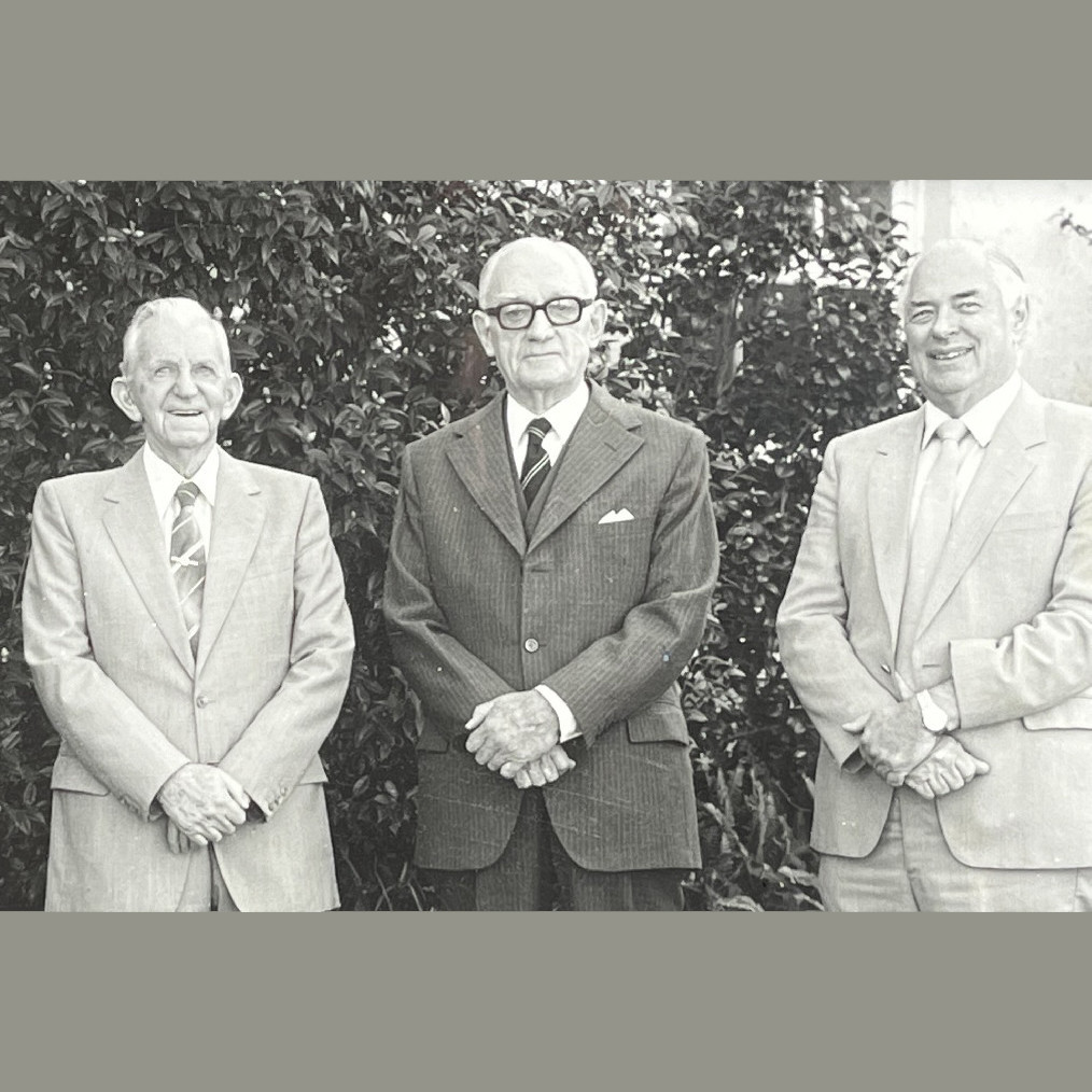 Headmasters in conversation, 1973