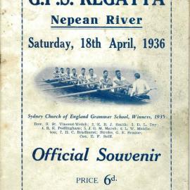 Program: GPS Regatta 1936