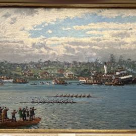 Sydney High School winning the GPS Head of the River 1929