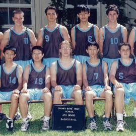 Basketball 4th grade 2001