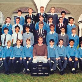 Cross Country Team 1987