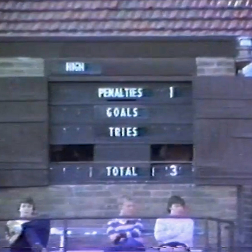 Rugby: 2nd XV vs SGS, 1984