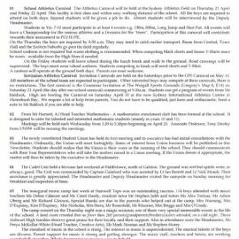 Newsletter, 12 April 1994