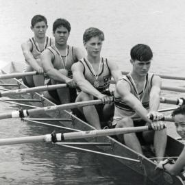 Rowing 1st quad scull 1989