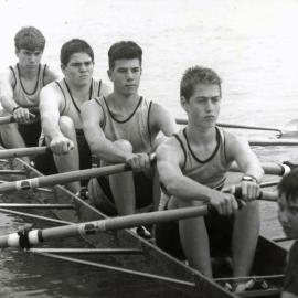 Rowing 2nd quad scull 1989