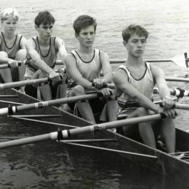 Rowing 3rd quad scull 1989