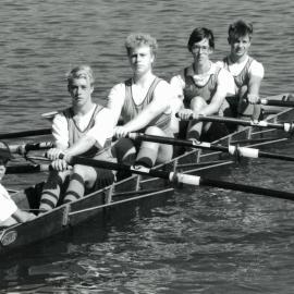 Rowing 1st quad scull 1991