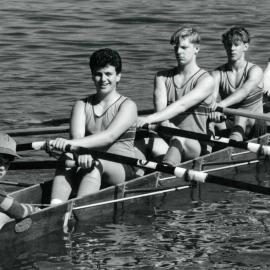 Rowing 2nd quad scull 1991