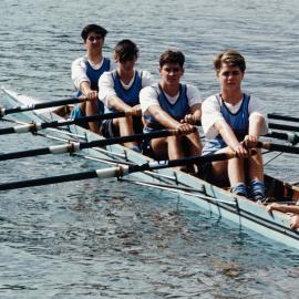 Rowing 2nd quad scull 1993